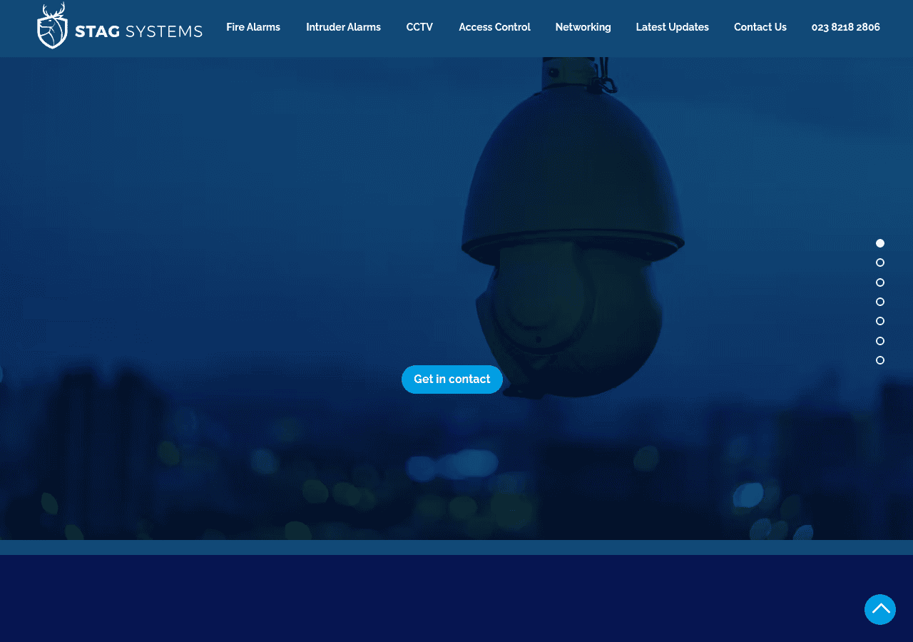 Screenshot of stagsystems.co.uk