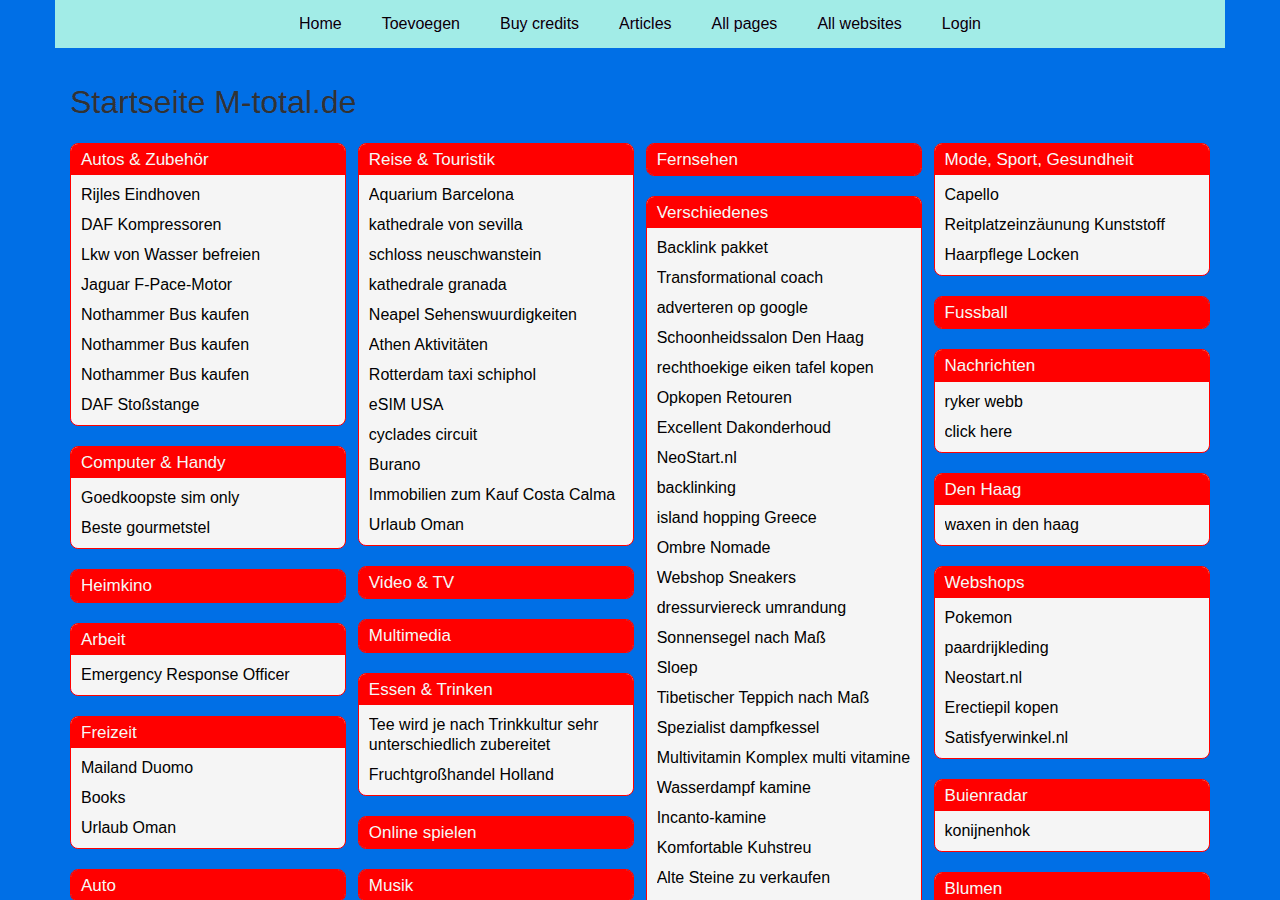 Screenshot of m-total.de