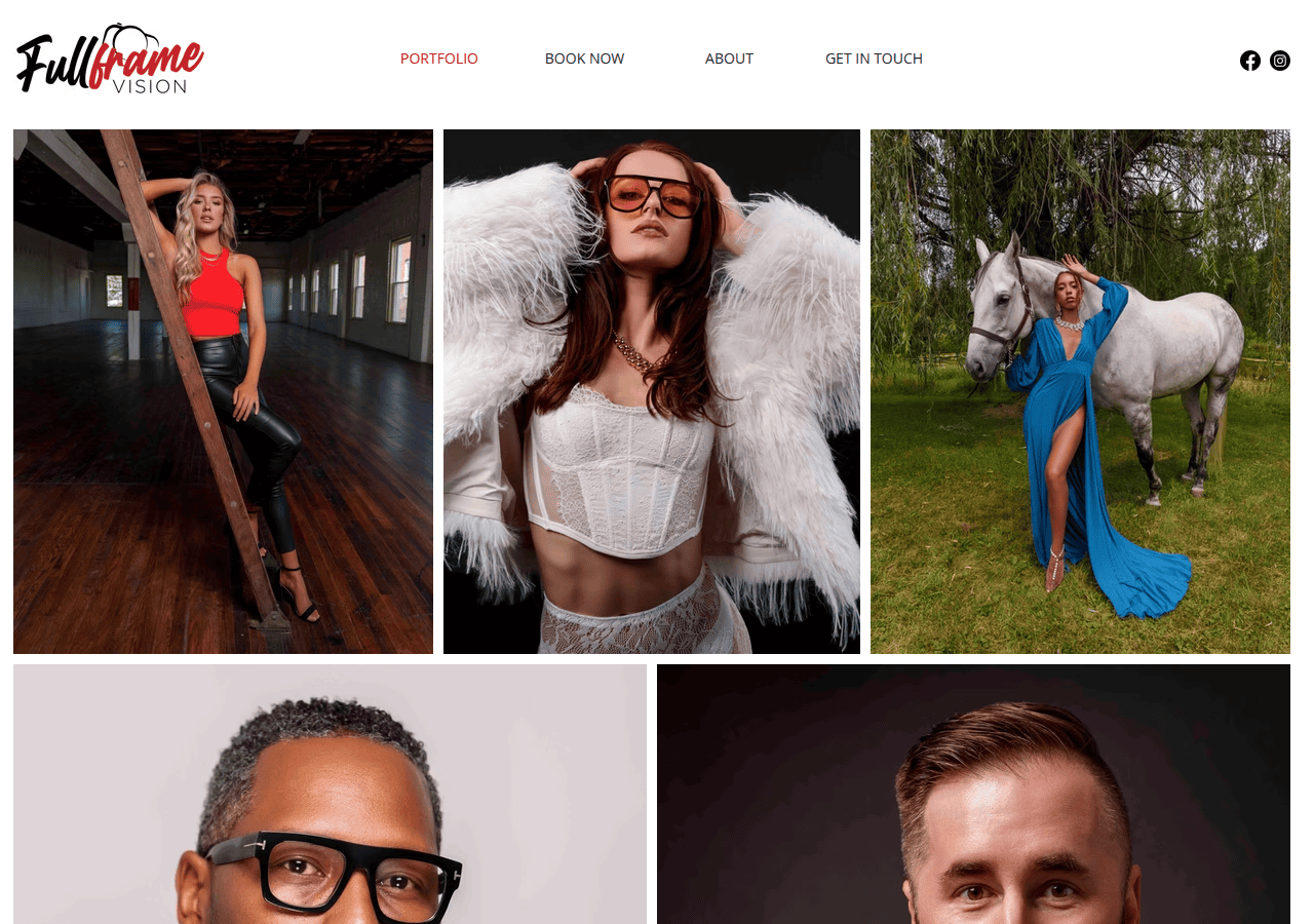 Screenshot of fullframevision.com