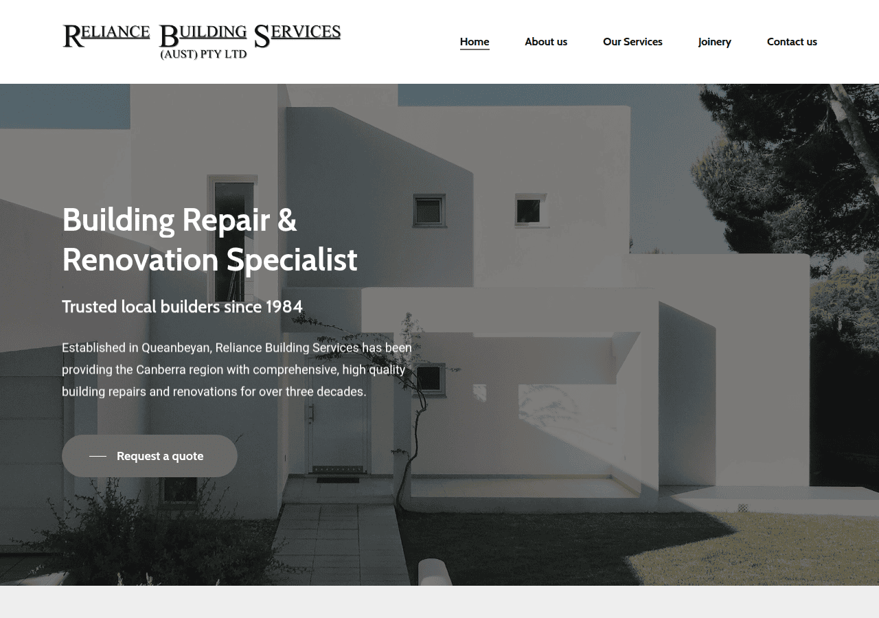 Screenshot of rbsaust.com.au