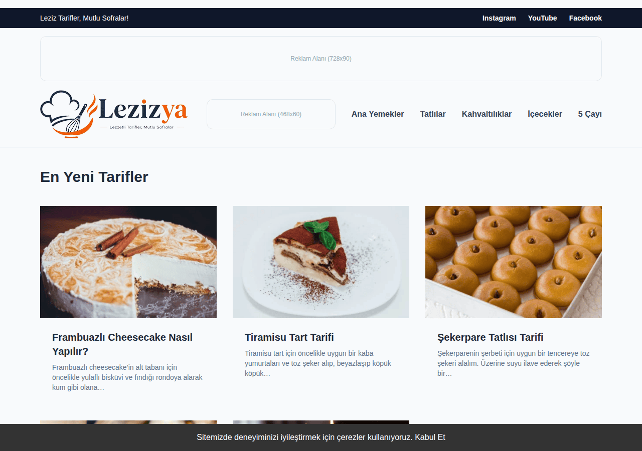Screenshot of lezizya.com