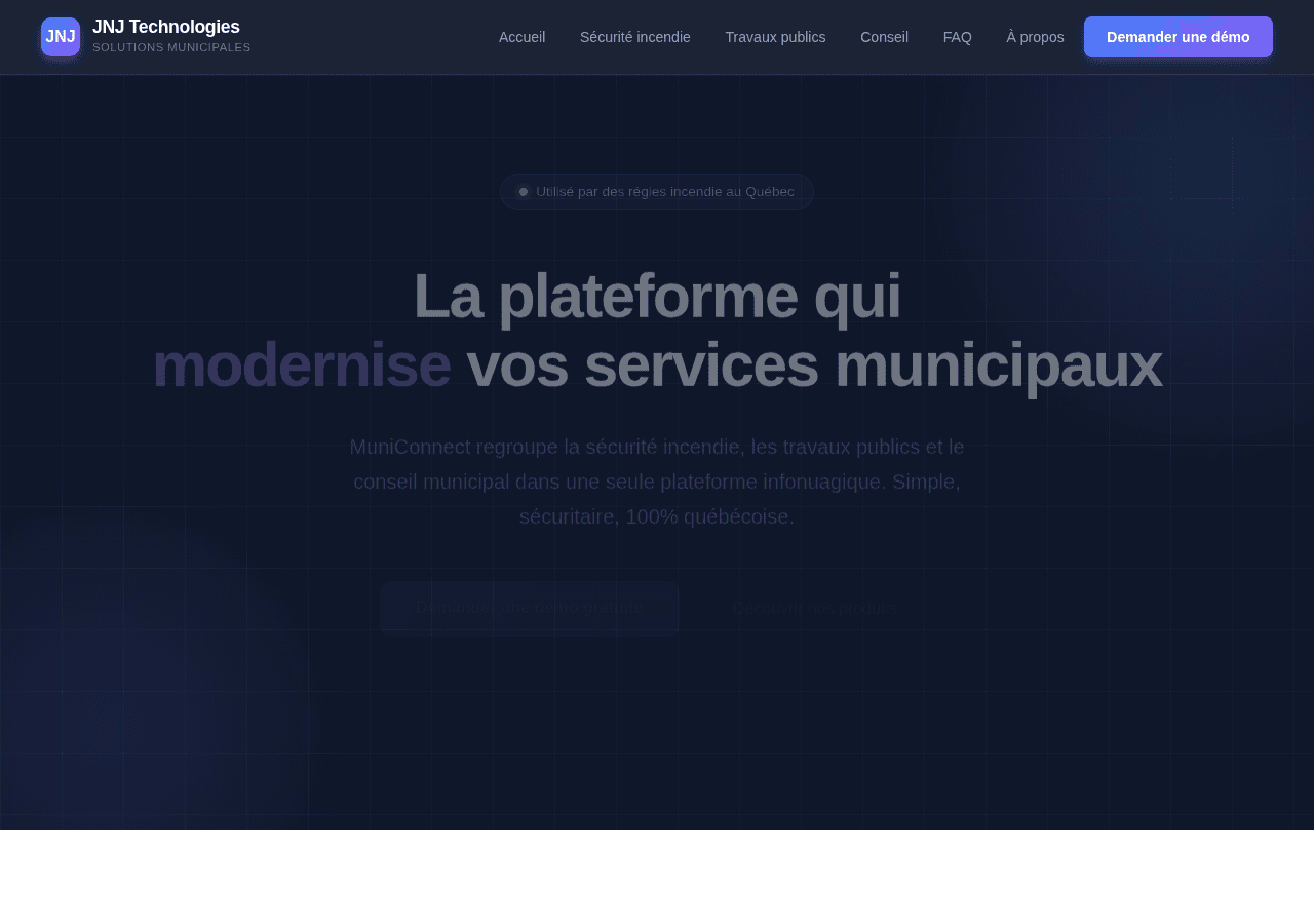 Screenshot of jnjsaas.com
