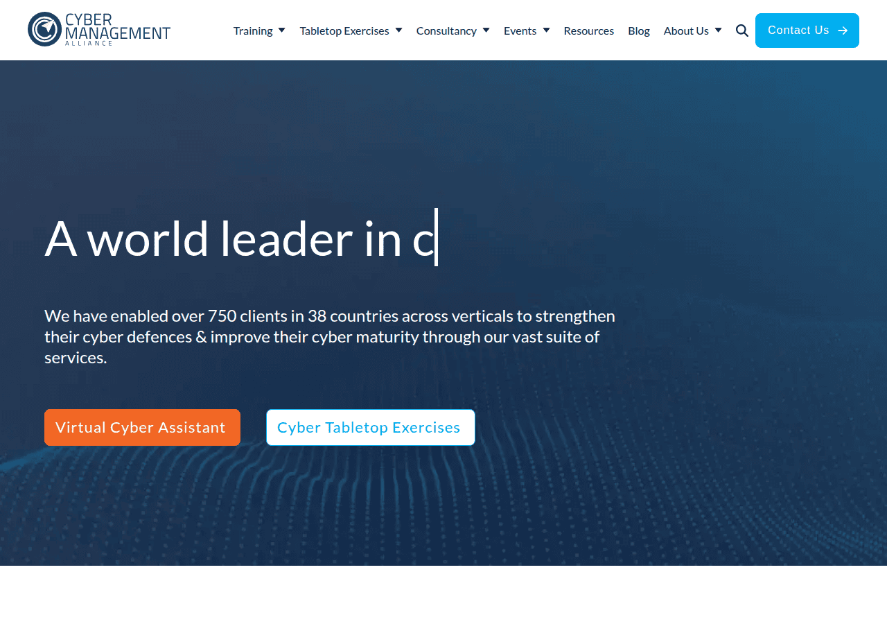 Screenshot of cm-alliance.com