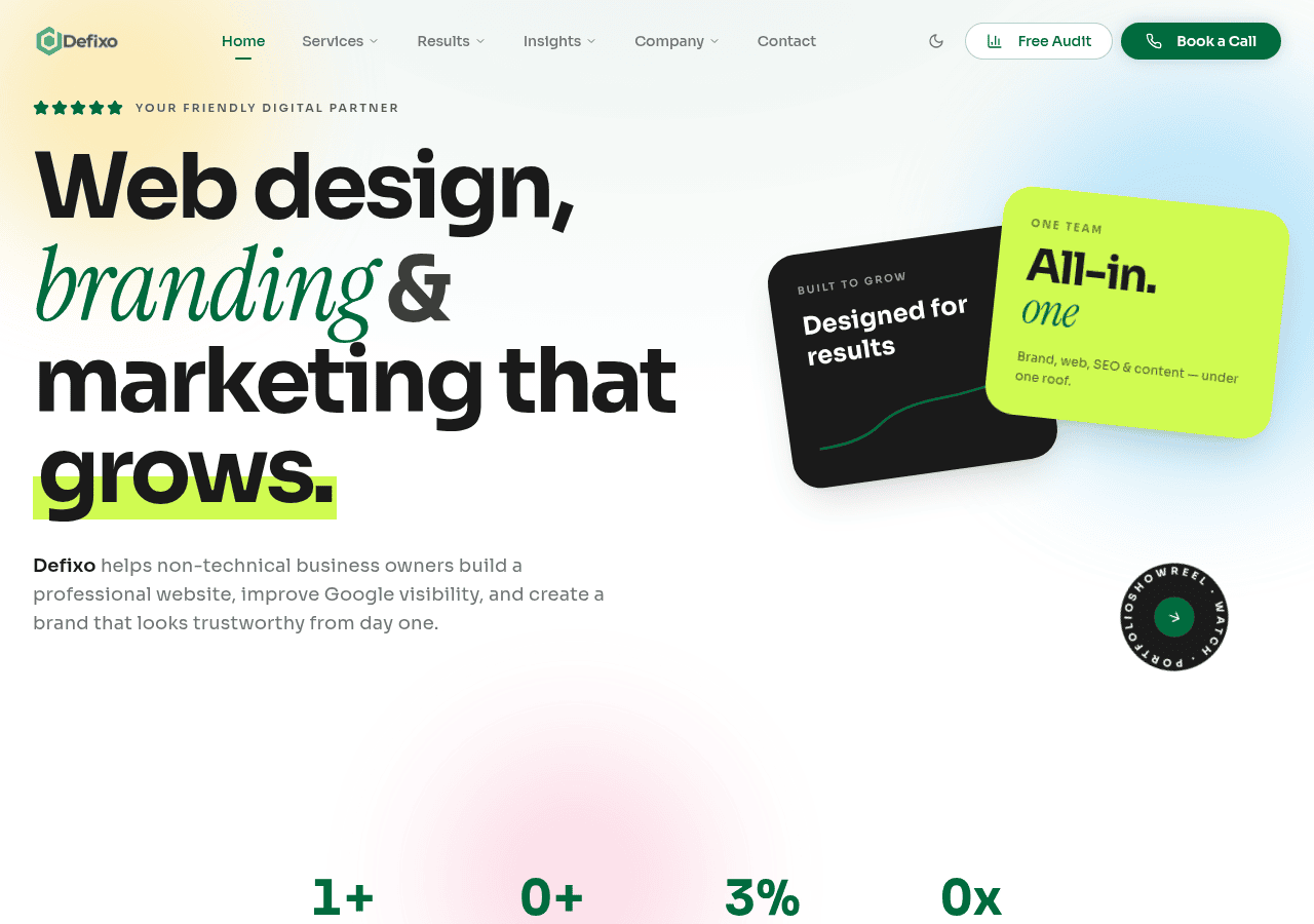 Screenshot of defixo.com