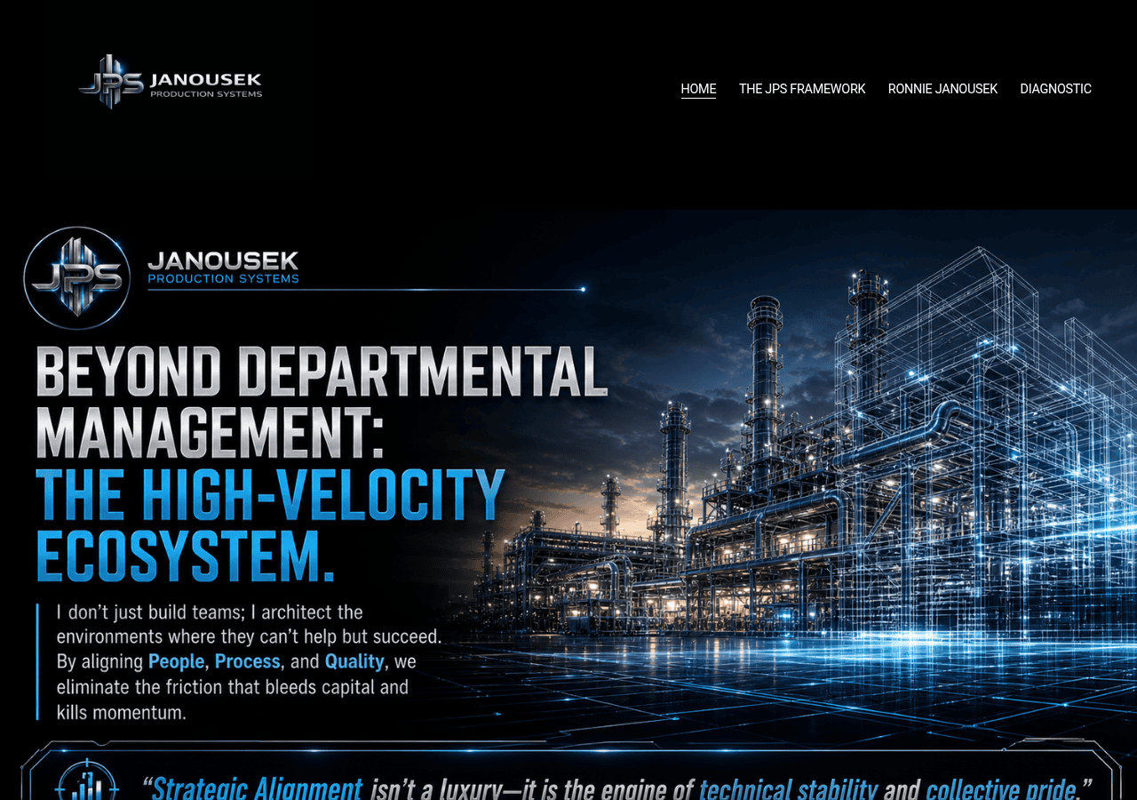 Screenshot of janousek.systems