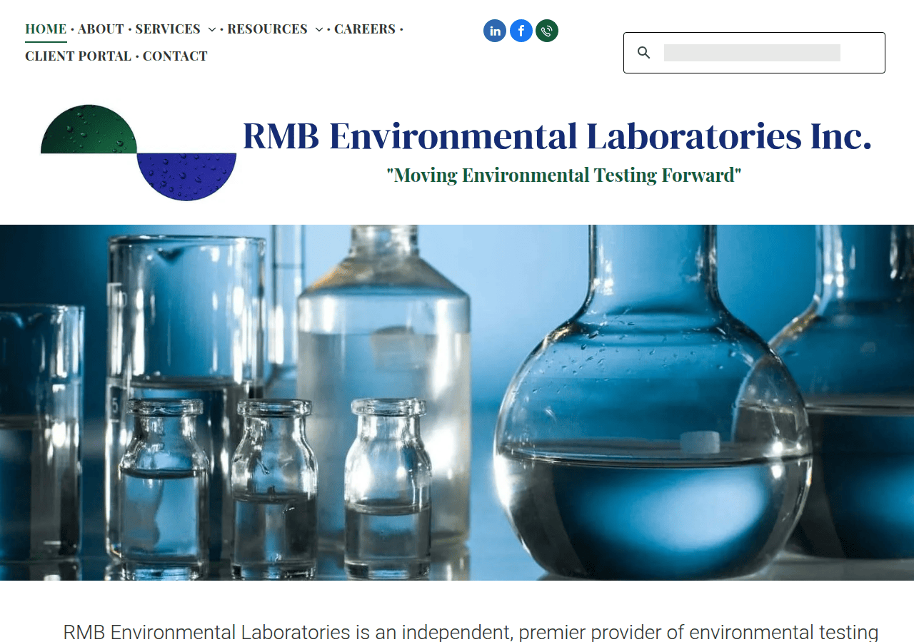 Screenshot of rmbel.com