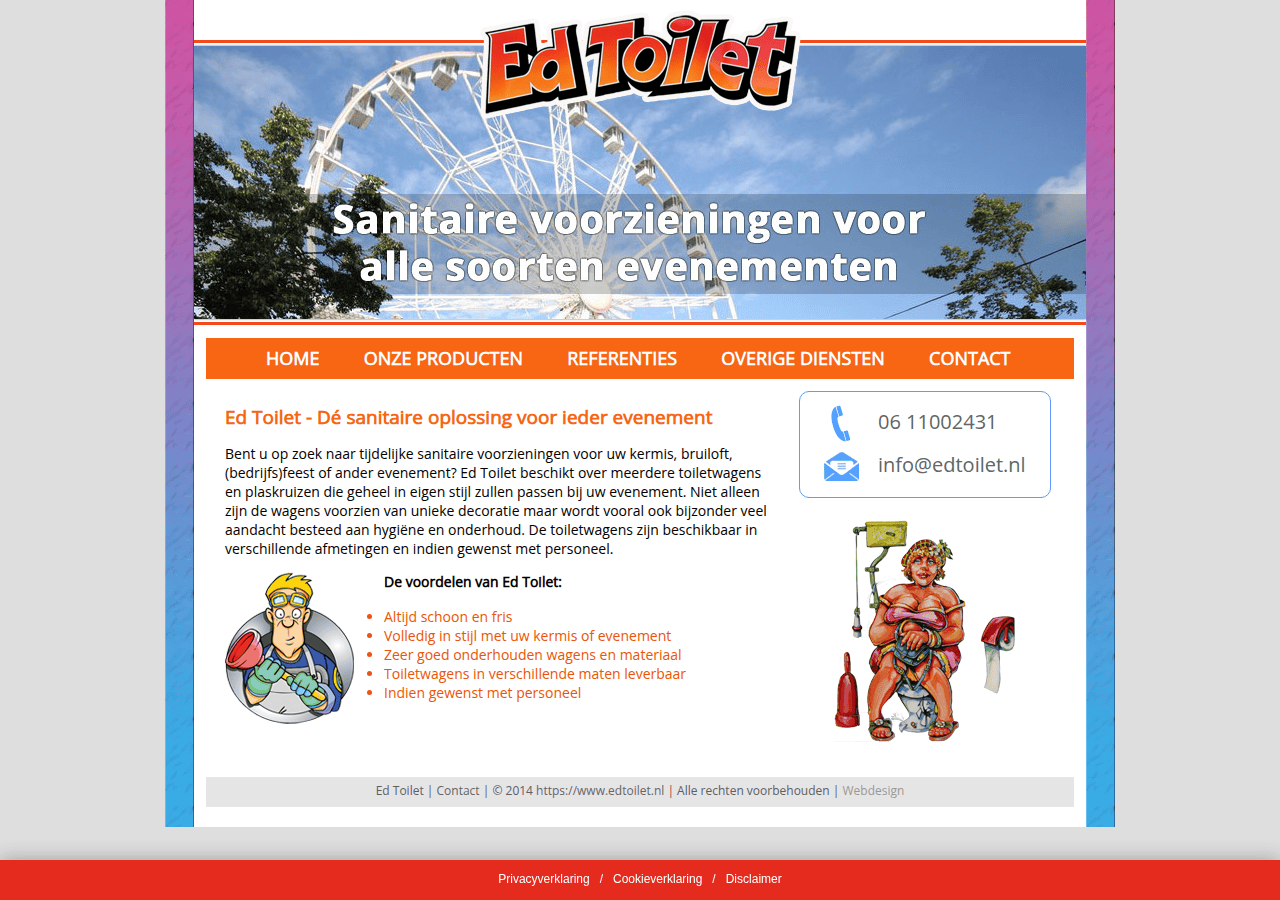 Screenshot of edtoilet.nl