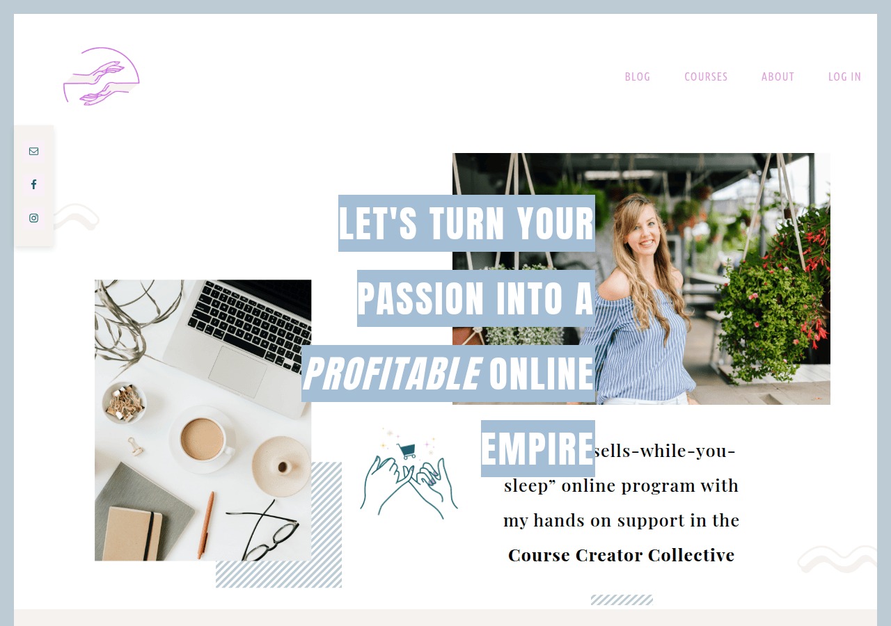 Screenshot of profitmeetspassion.com