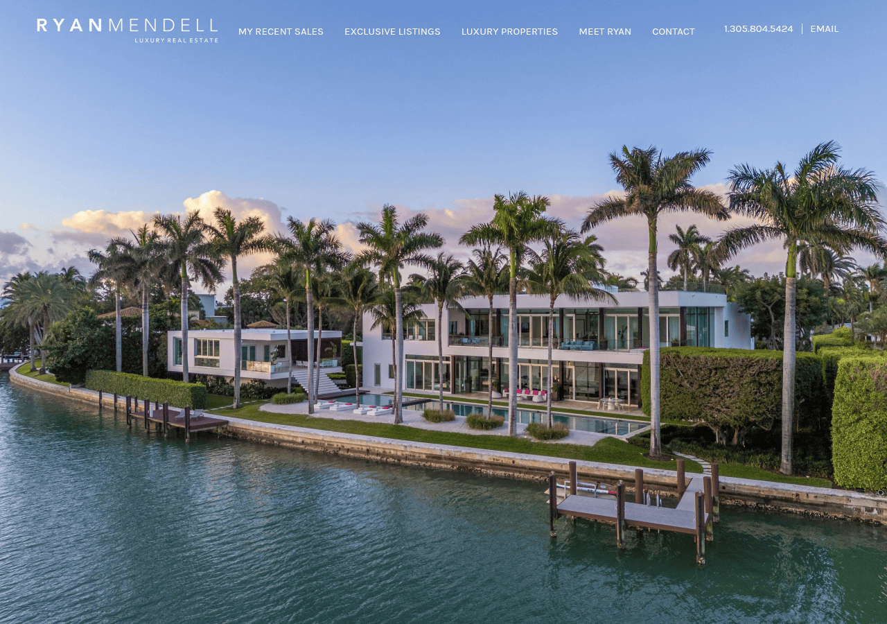 Screenshot of ryanmendell.com