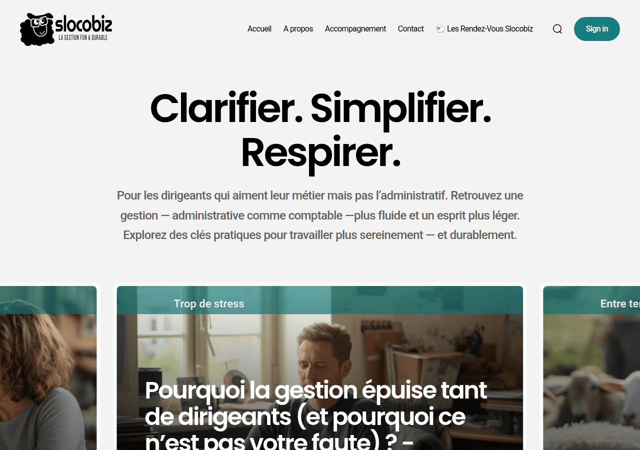 Screenshot of slocobiz.fr