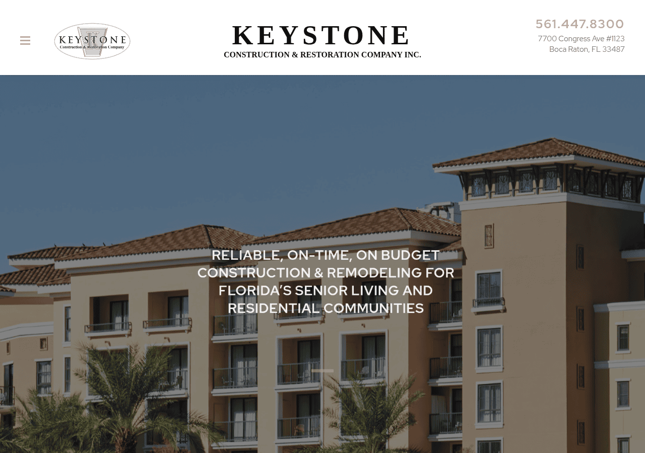 Screenshot of keystoneboca.com