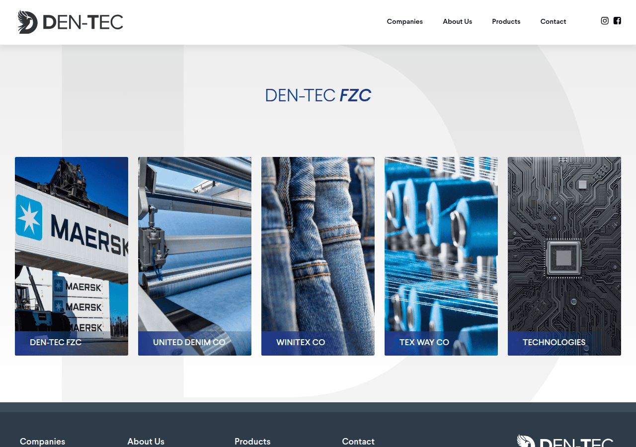 Screenshot of dentecfzc.com