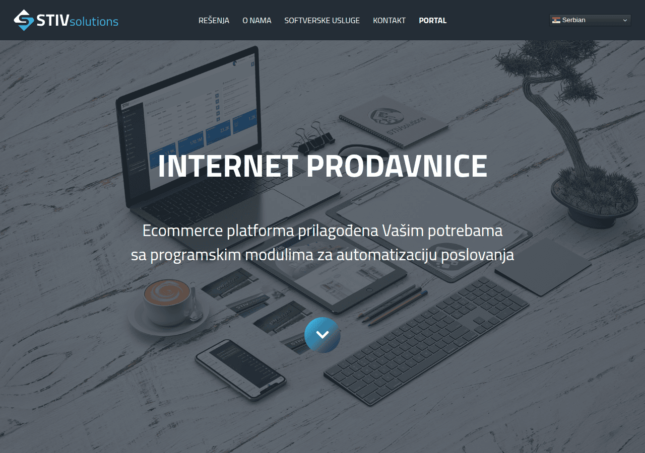 Screenshot of stivsolutions.com