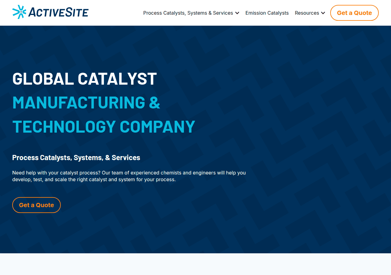 Screenshot of activesite.tech