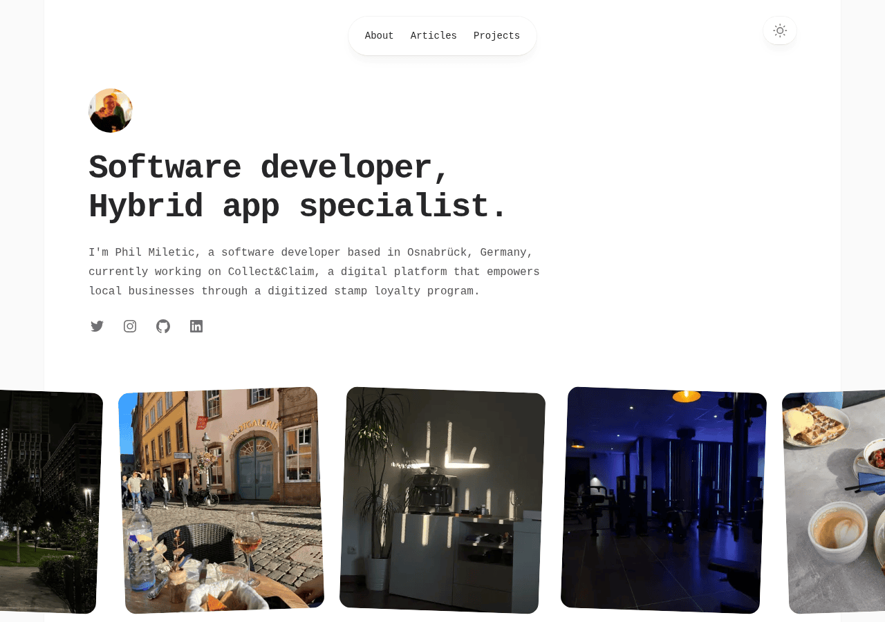 Screenshot of philmiletic.com