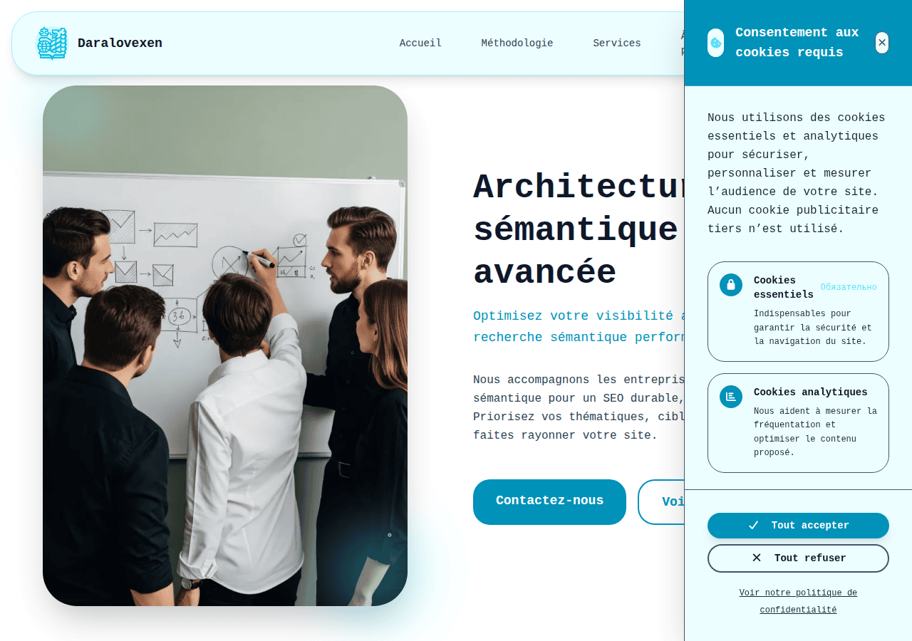 Screenshot of daralovexen.com