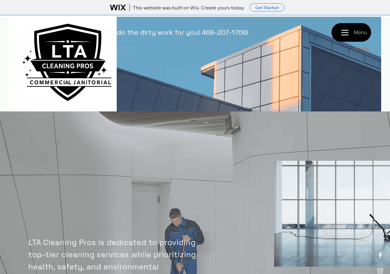 Screenshot of seanwilliams1.wixsite.com