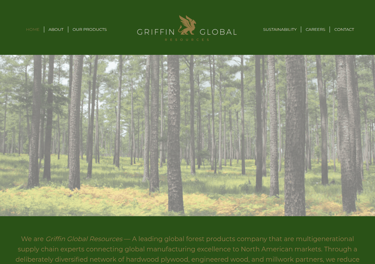 Screenshot of griffinglobalresources.com