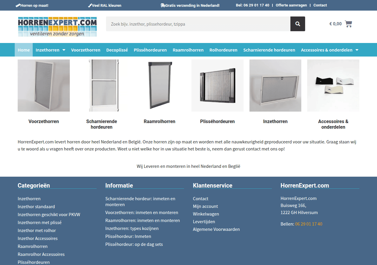 Screenshot of horrenexpert.com