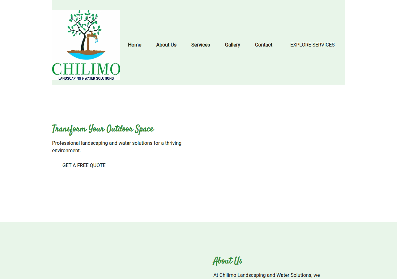 Screenshot of chilimo.co.za