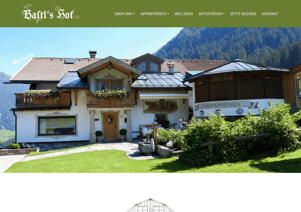 Screenshot of bastlshof.at