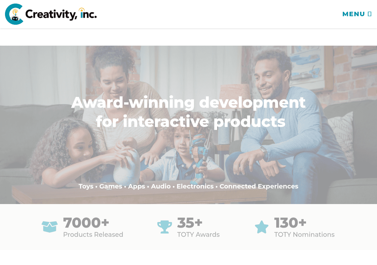 Screenshot of creativityinc.com