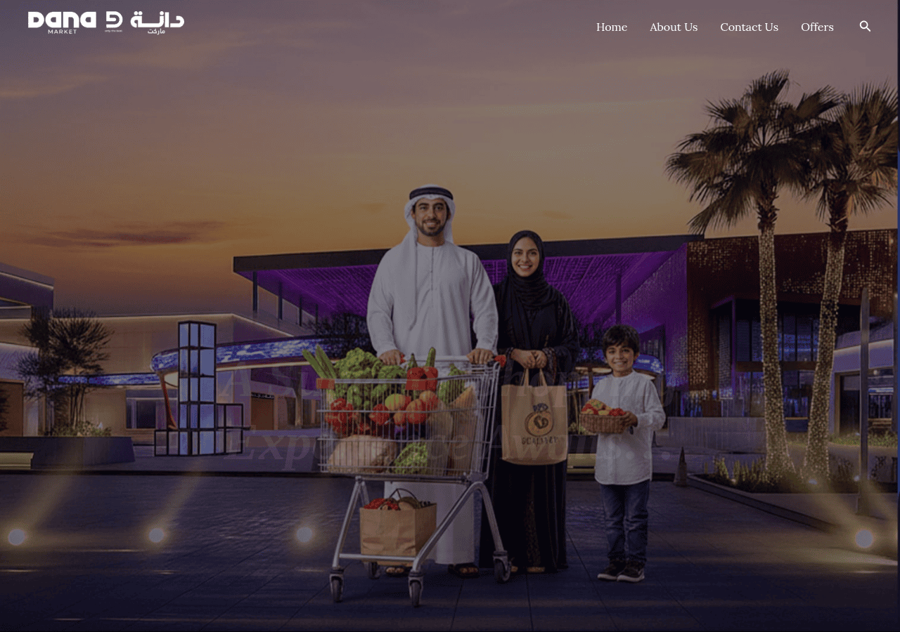 Screenshot of danamarketqa.com