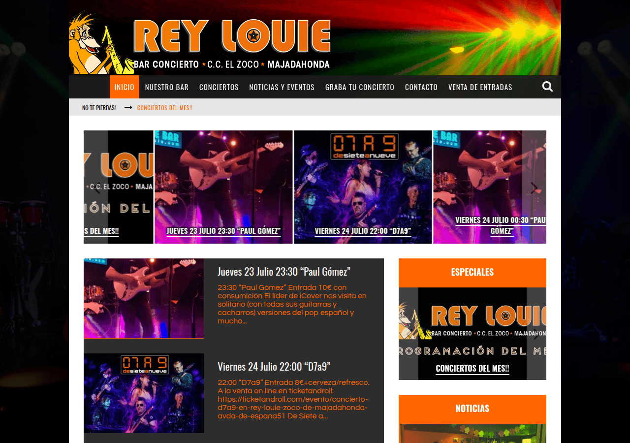 Screenshot of reylouie.com