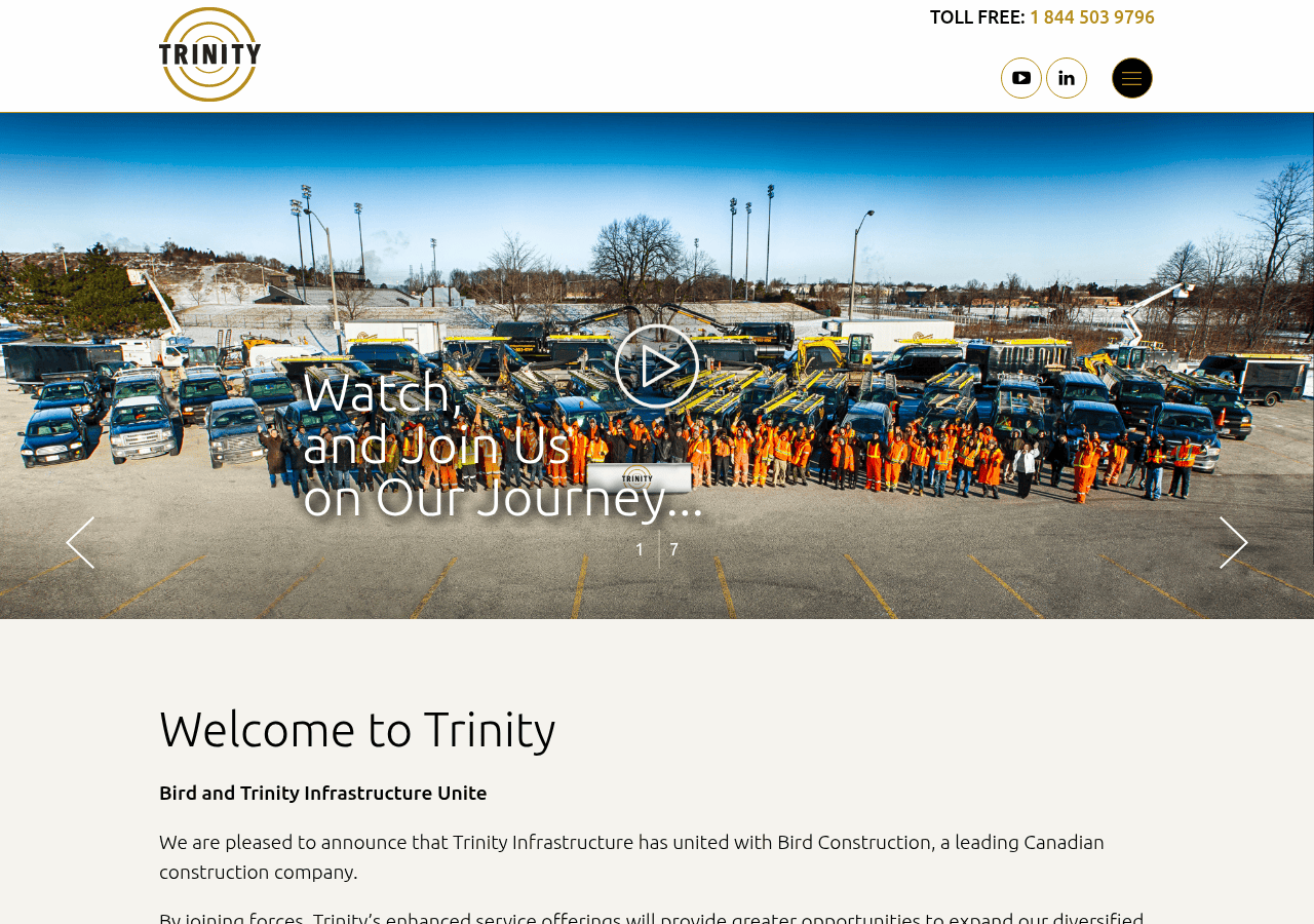 Screenshot of trinityinfrastructure.ca