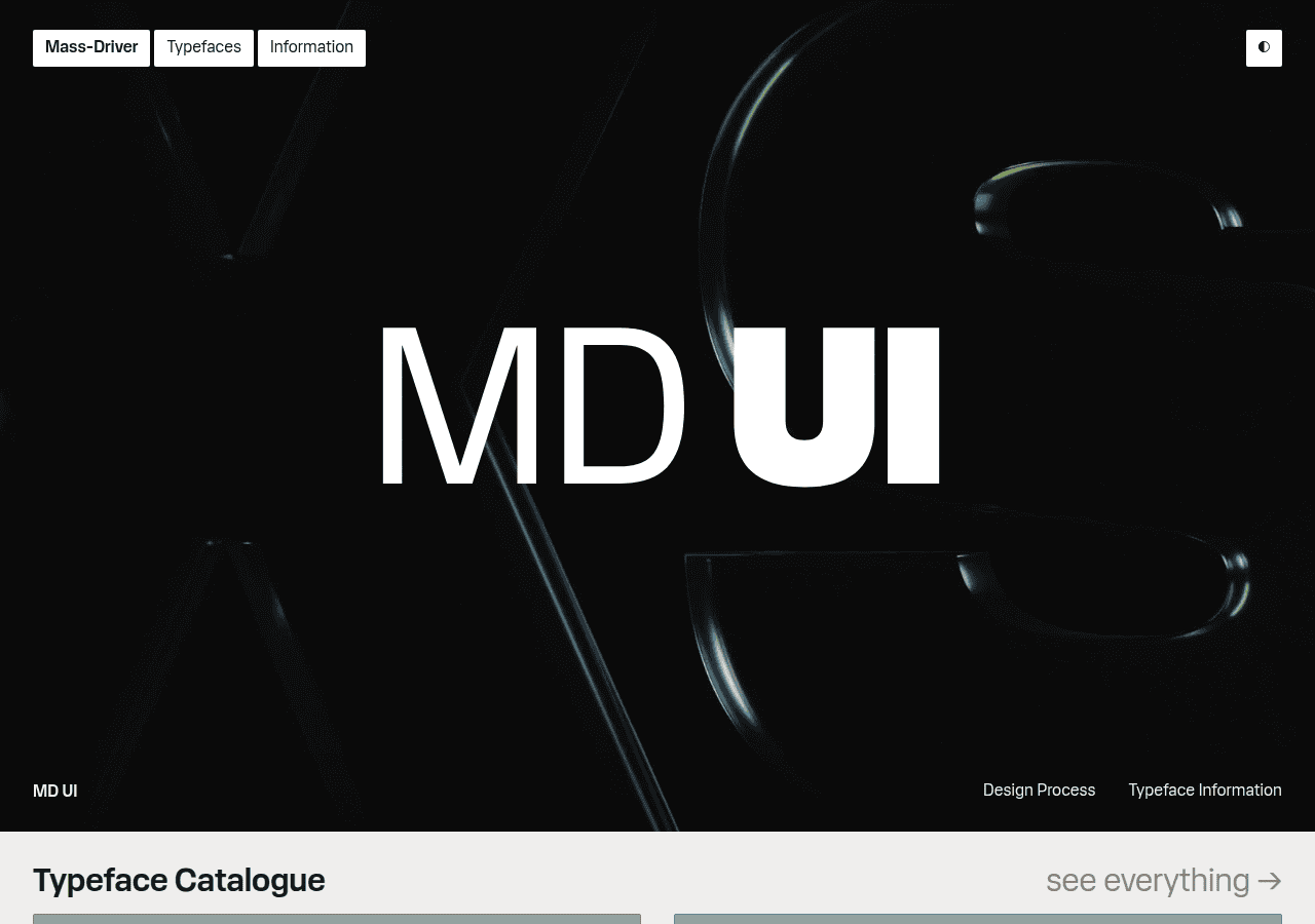 Screenshot of mass-driver.com