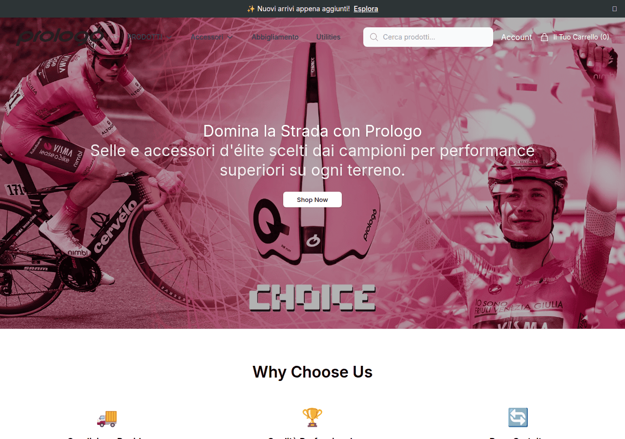 Screenshot of prologoonline.shop