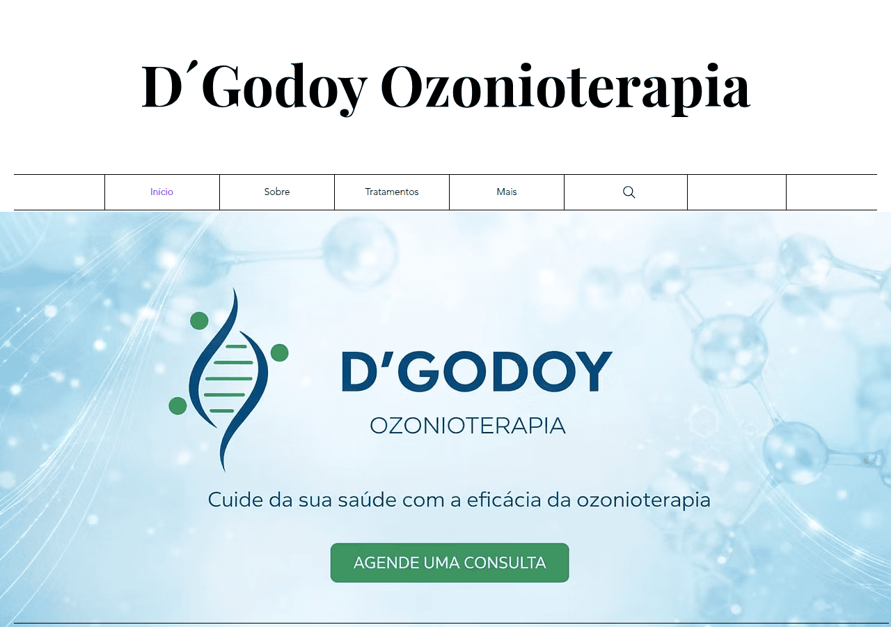 Screenshot of dgodoyozonio.com