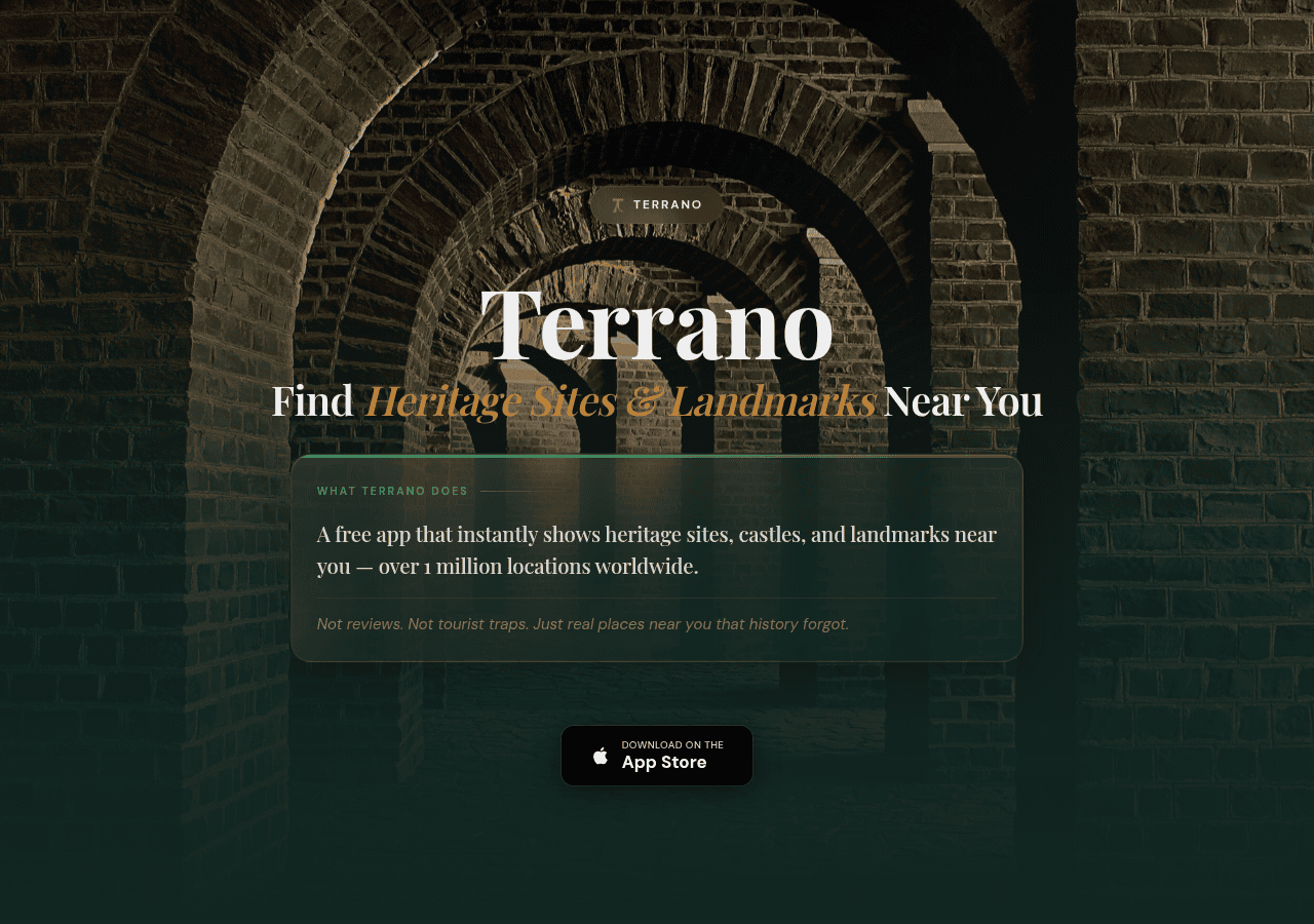 Screenshot of terrano.app