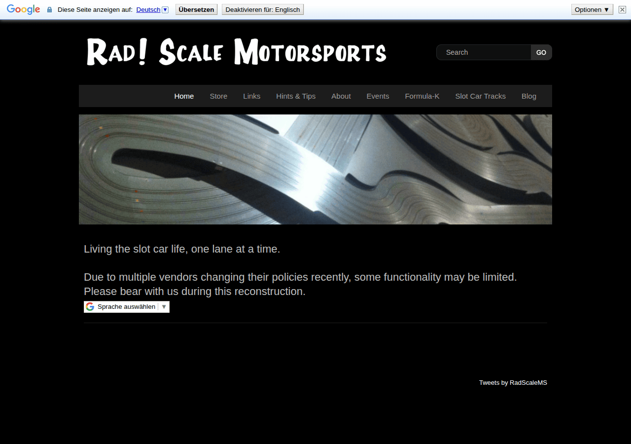 Screenshot of radscalems.com