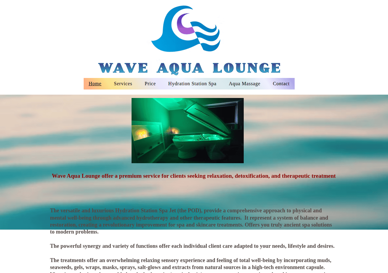 Screenshot of waveaqua.ca