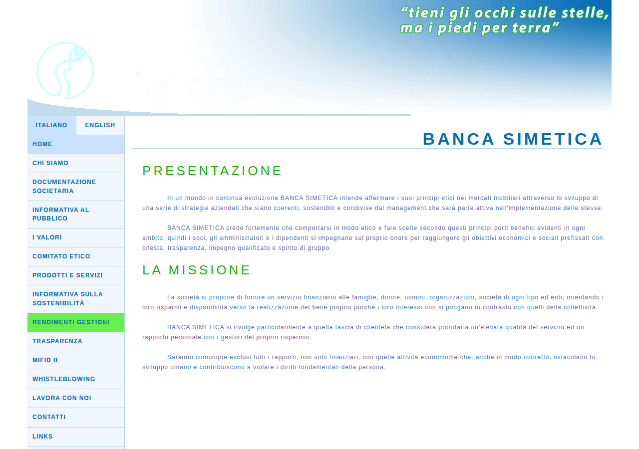 Screenshot of bancasimetica.com
