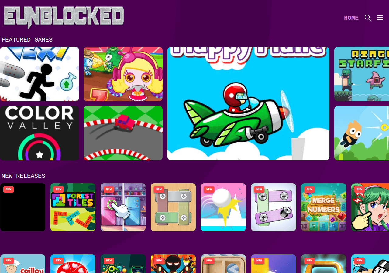 Screenshot of eunblocked.com