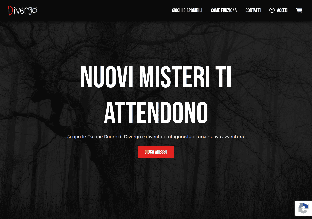 Screenshot of divergo.cloud