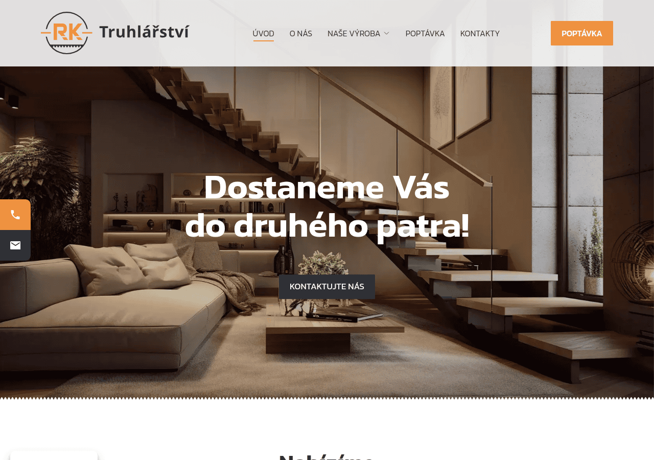 Screenshot of truhlarstvi-rk.cz