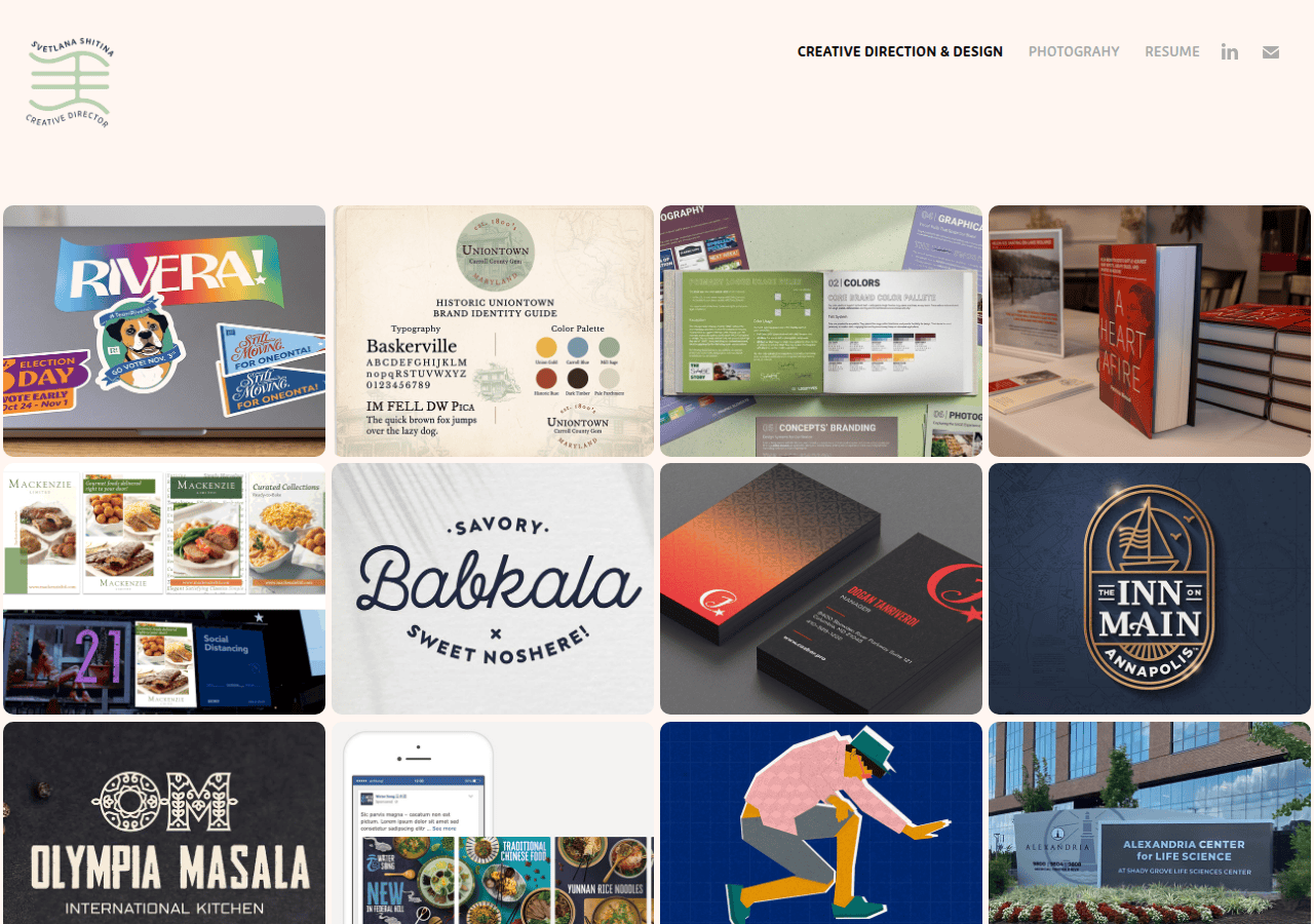 Screenshot of svetlanash.com