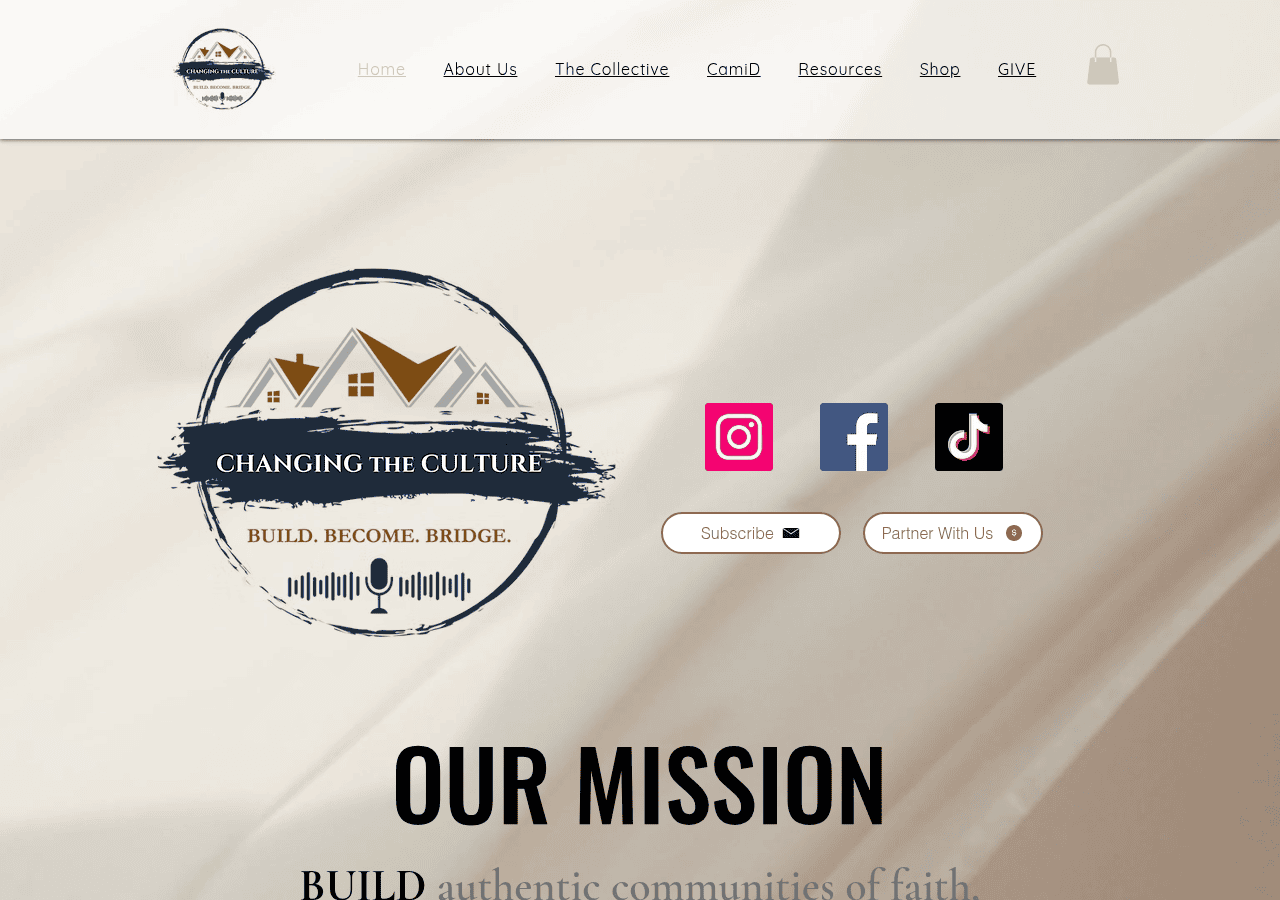 Screenshot of changingtheculture.org
