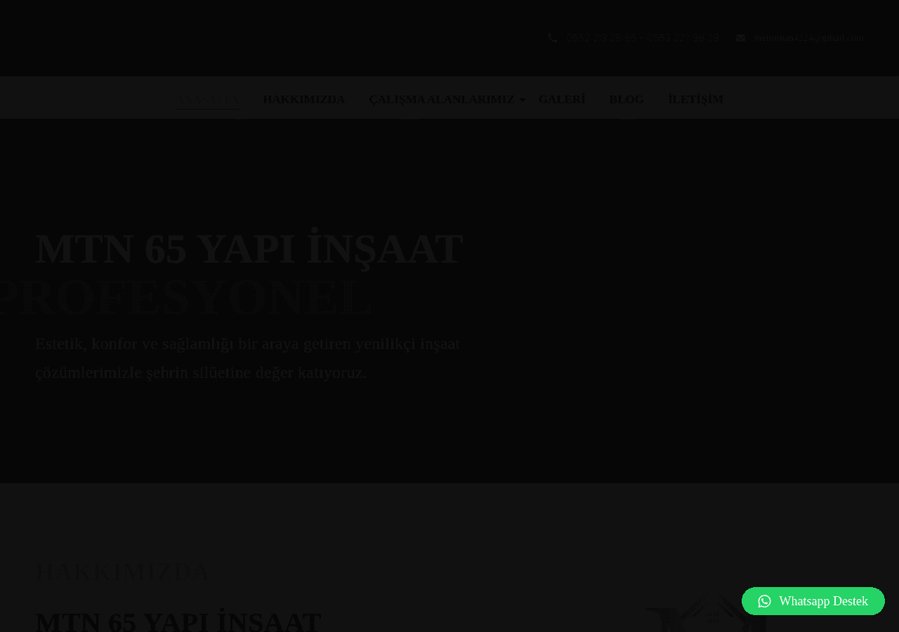 Screenshot of mtninsaat.com.tr