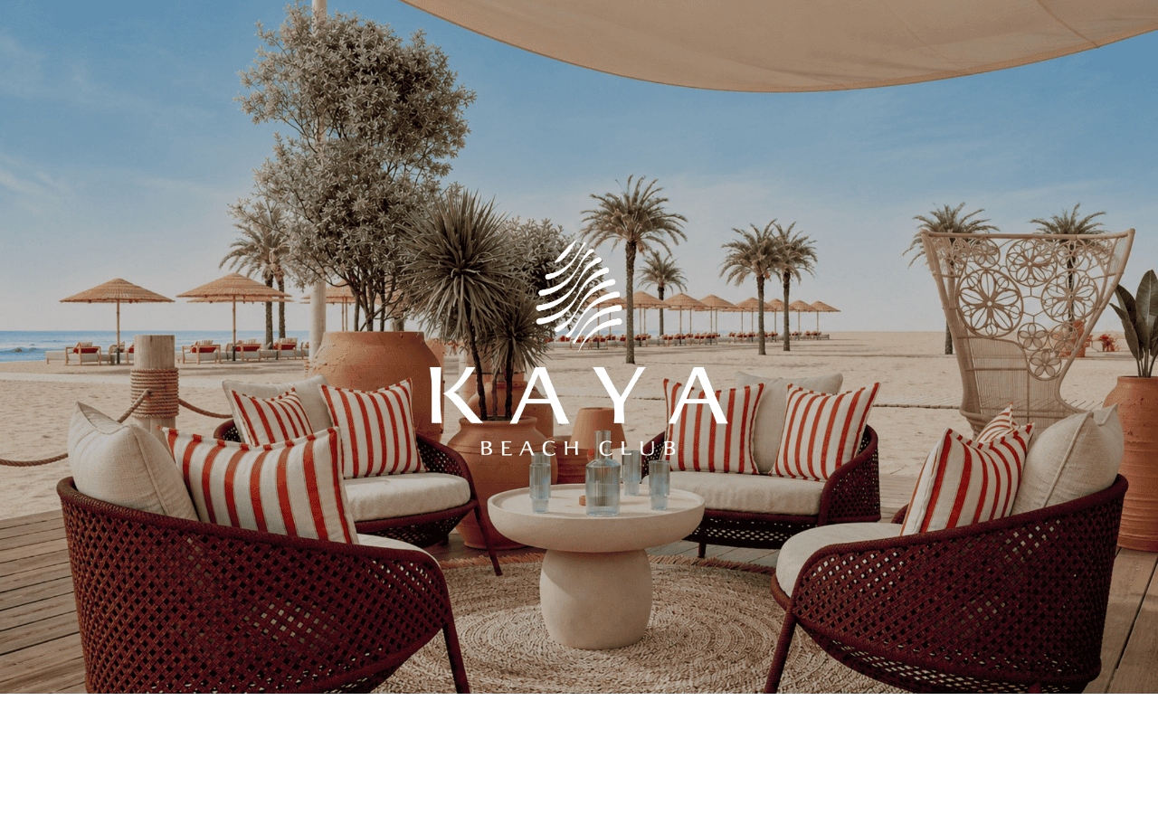 Screenshot of kayabeach.me