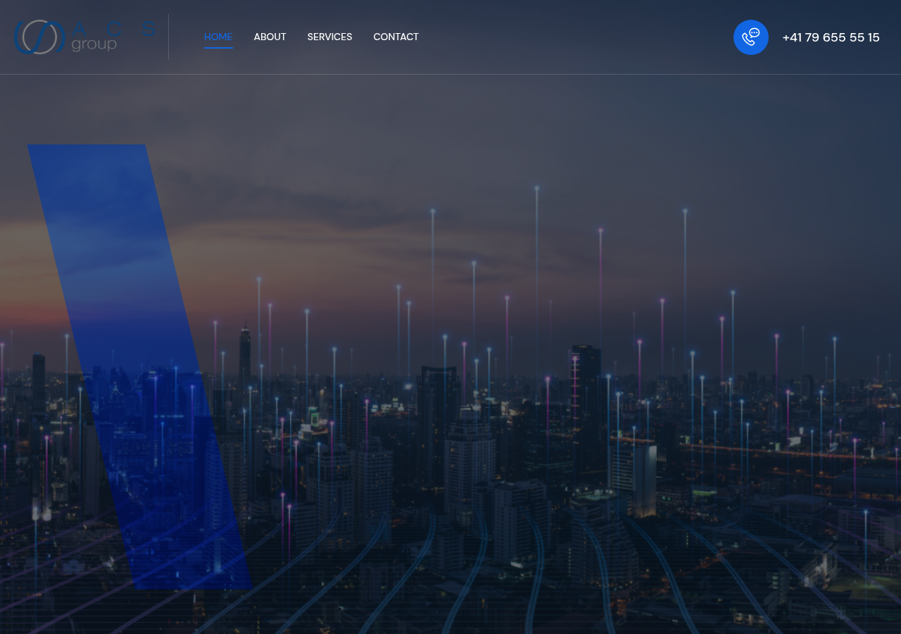 Screenshot of acsgroup.ch