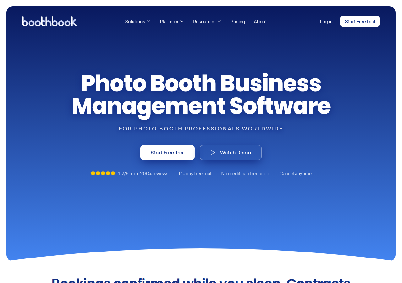 Screenshot of boothbook.com