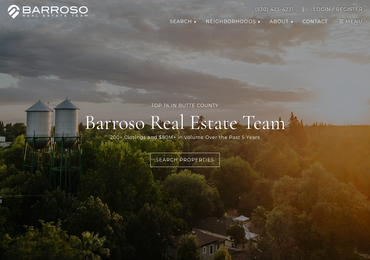 Screenshot of barrosorealestateteam.com