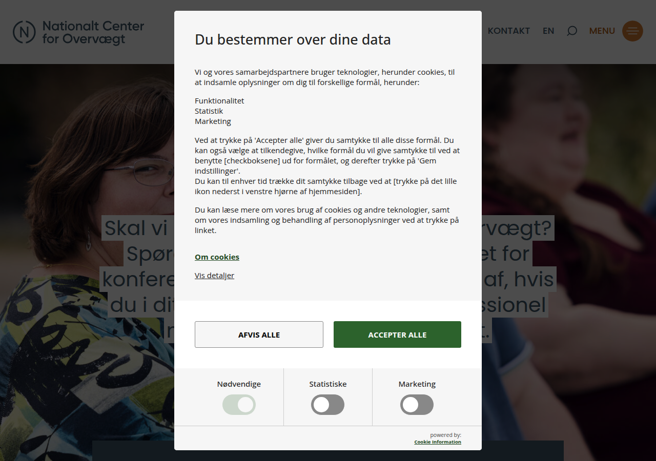 Screenshot of ncfo.dk
