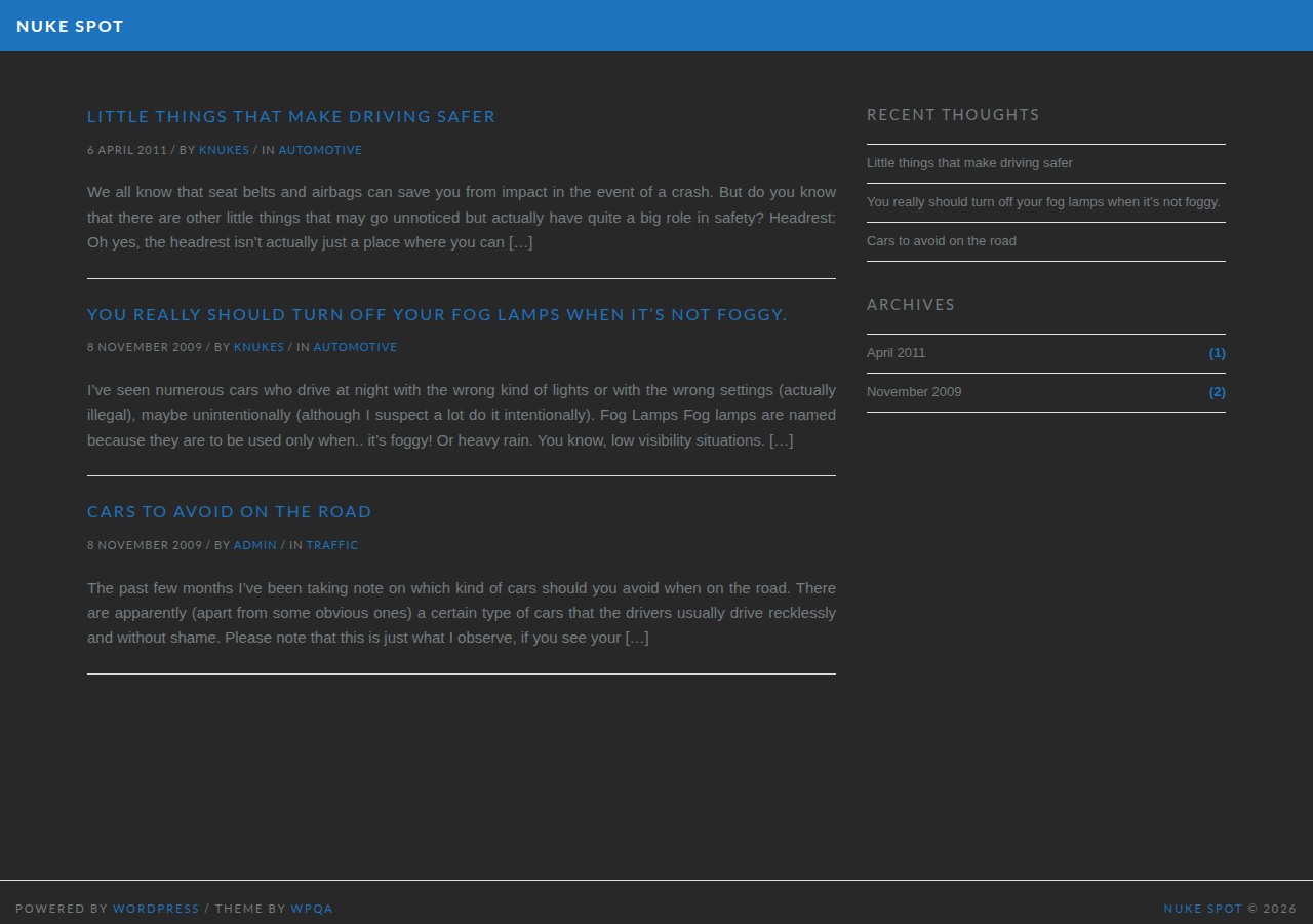 Screenshot of kennienugroho.com