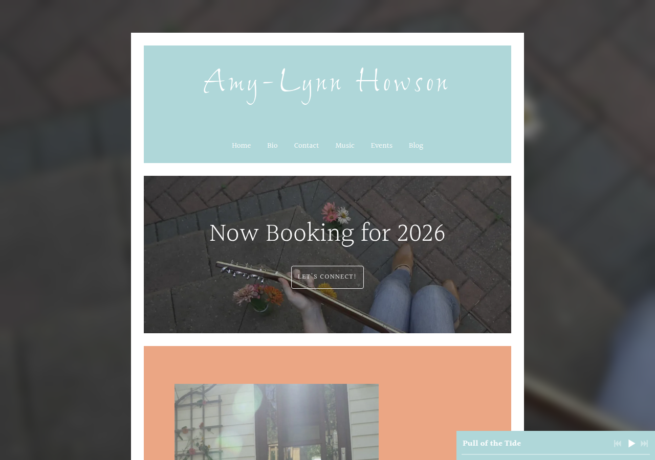 Screenshot of amylynnhowson.com