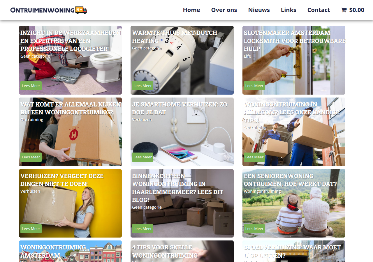 Screenshot of ontruimingwoningen.nl